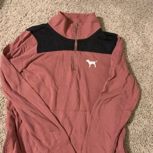 Pink 1/4 zip
